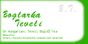 boglarka teveli business card